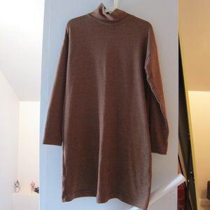 Uniqlo Mock Neck Sweater Dress Excellent XS